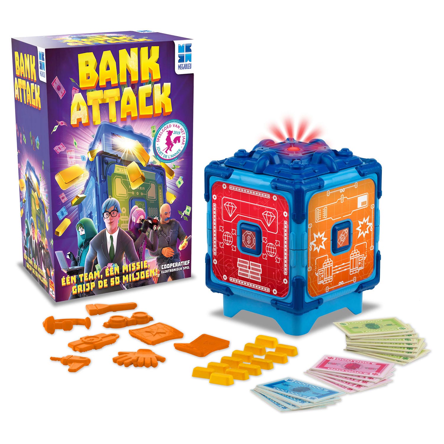 Megableu Bank Attack - Gezelschapsspel