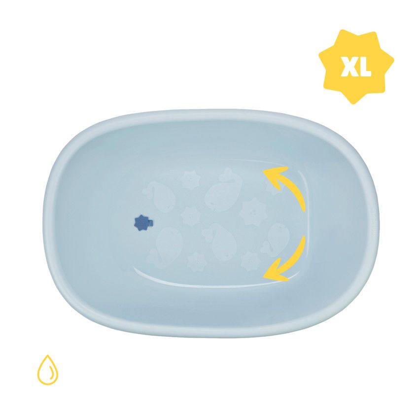 Baignoire évolutive - Baleine - Ecru