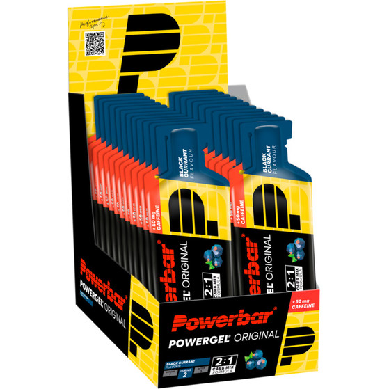 Powerbar Gel Black Currant Caffeine (24x41g)