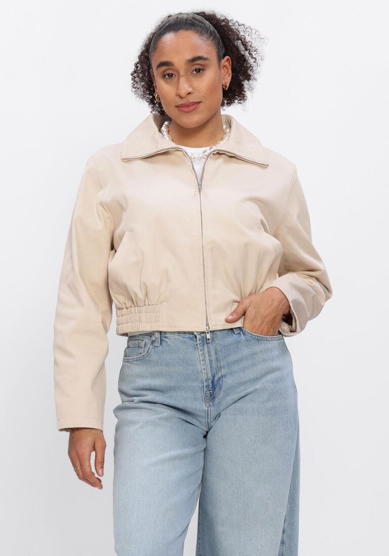 beige second female jack willie jacket