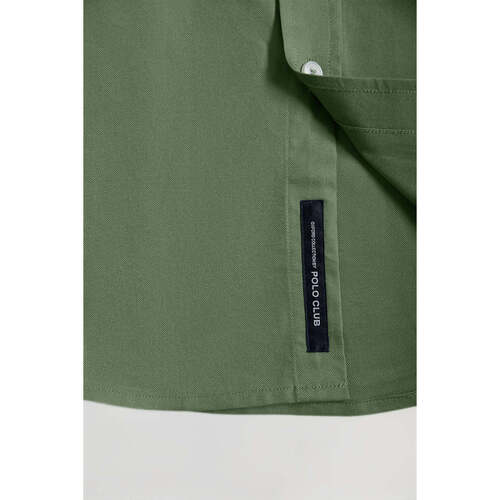 Polo Club - BLOCK FRAME OXFORD SHIRT Verde