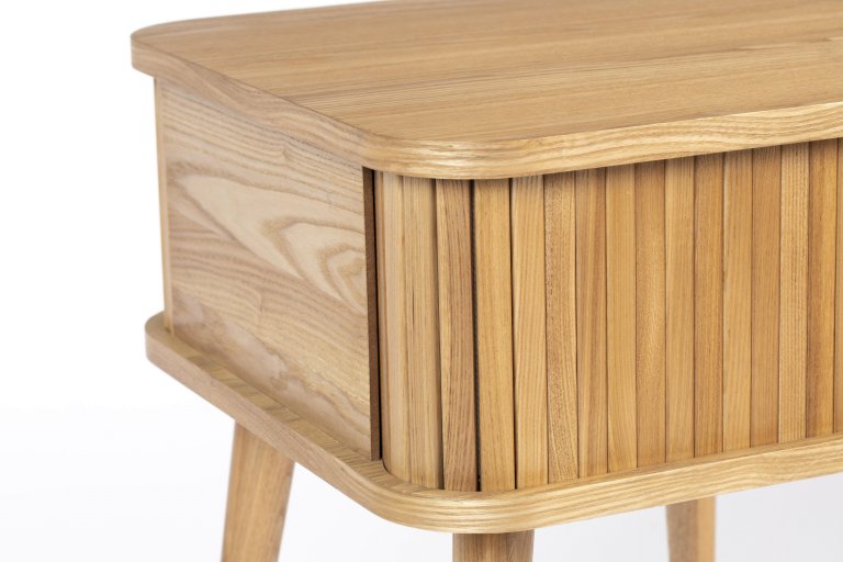 Zuiver Barbier bijzettafel zwart
