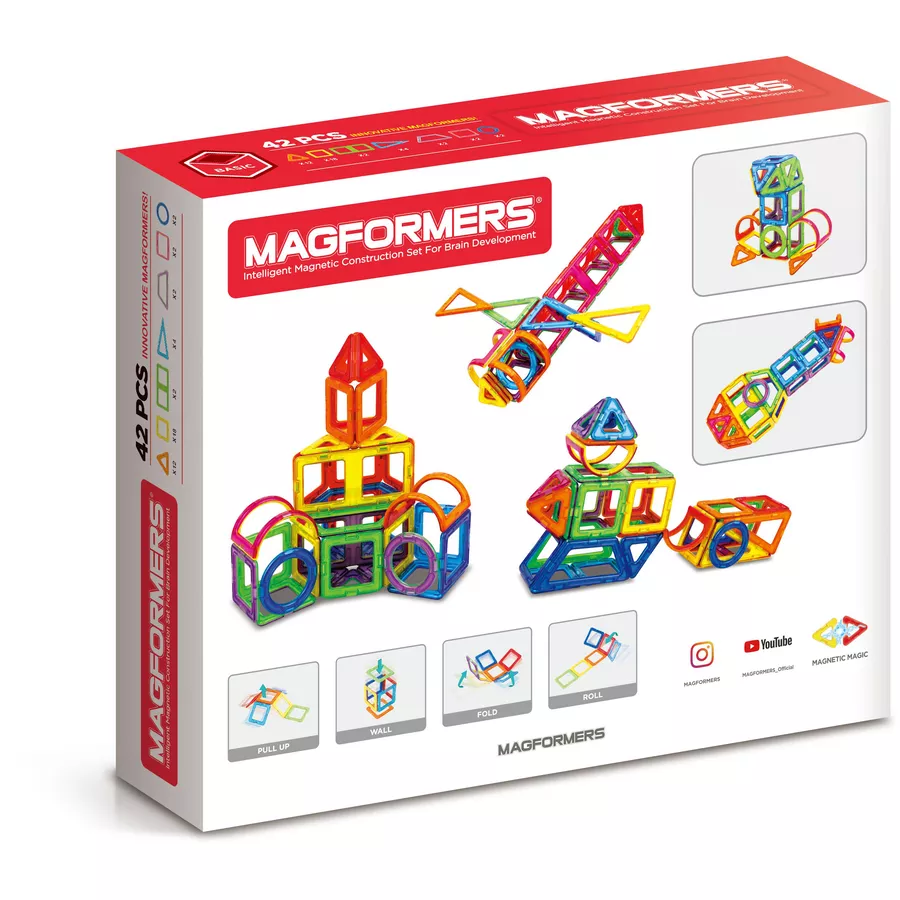 MAGFORMERS® Basic 42 Set