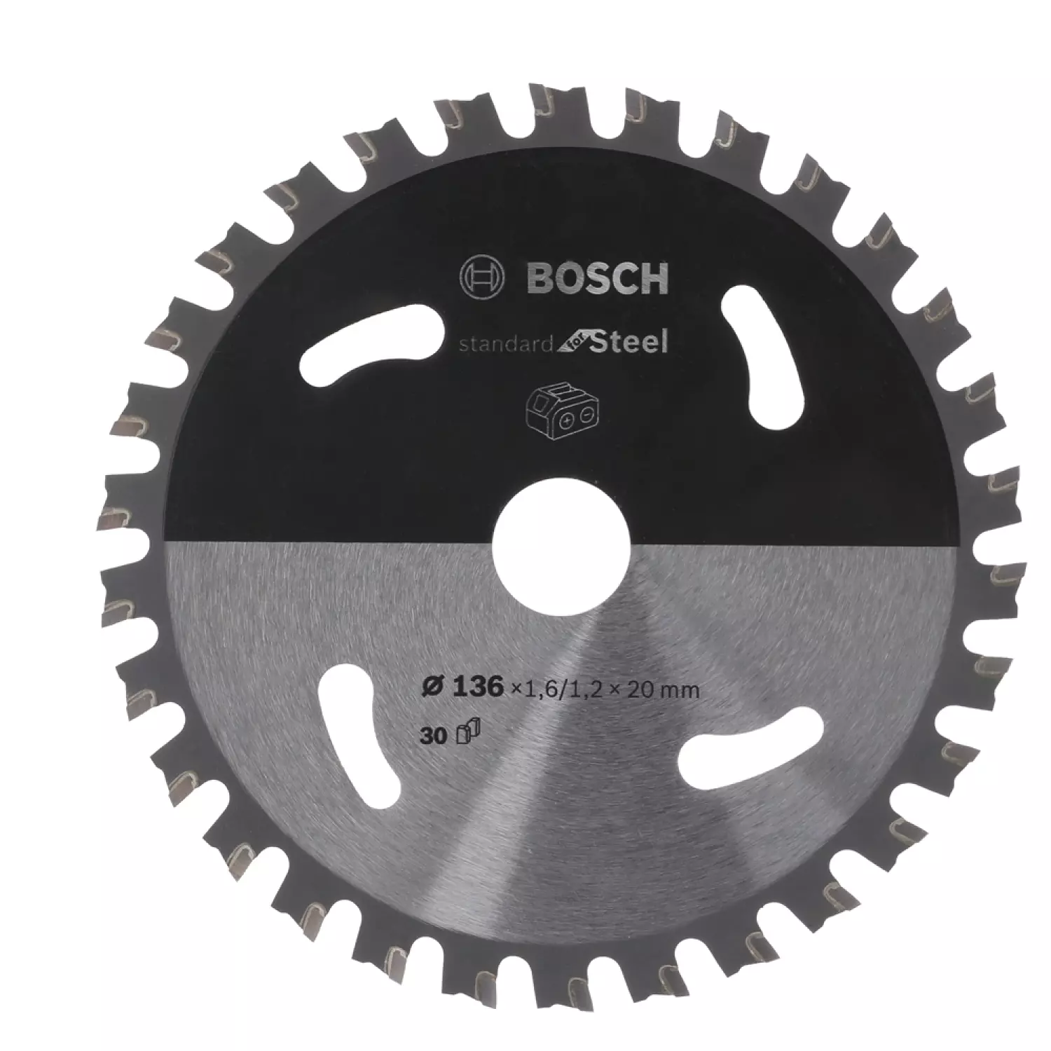 Bosch 2608837746 Cirkelzaagblad - 136 x 20 x 30T - Staal