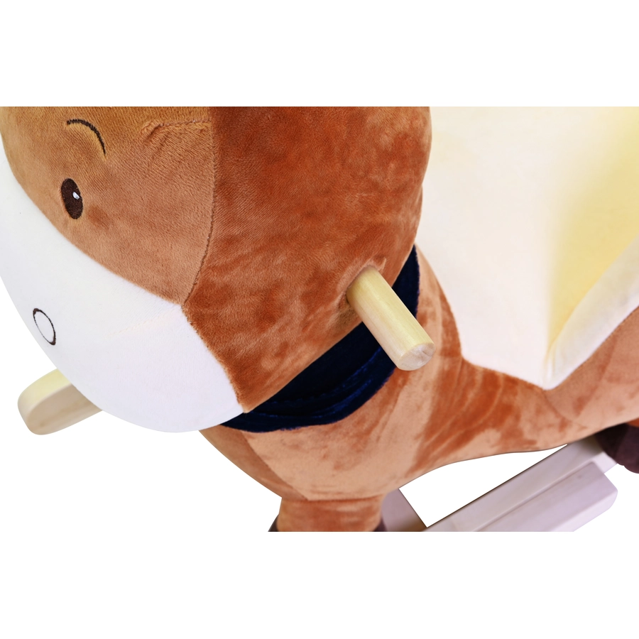 knorr toys® Schaukeltier Seppl horse brown braun