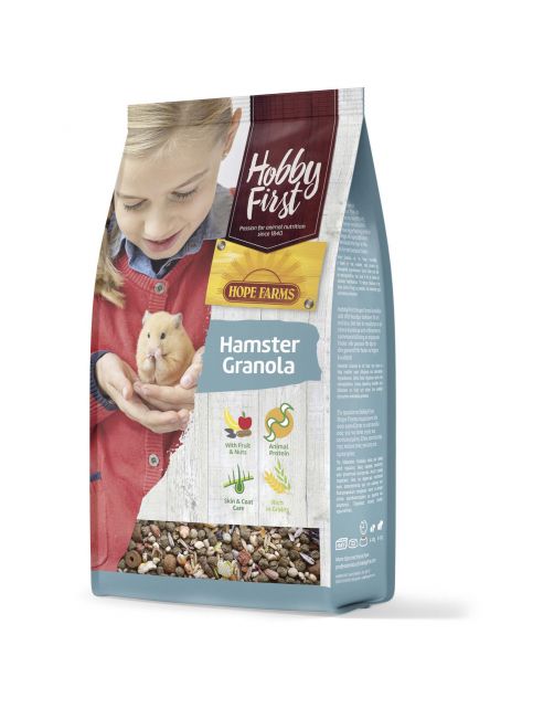 Hobbyfirst Hope Farms Hamster Granola - Hamstervoer - 800 g
