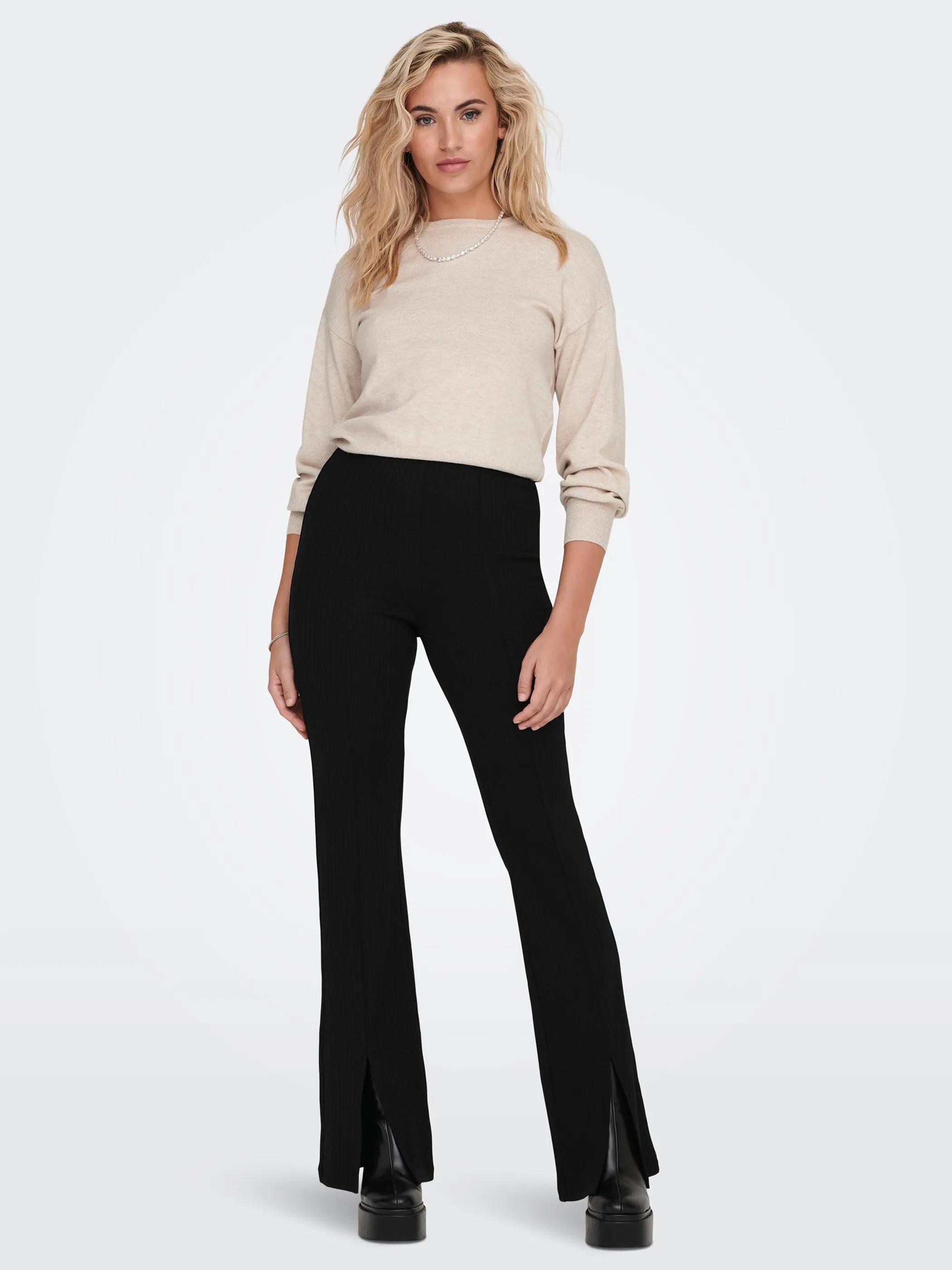 Only ONLFIONA RIB SLIT PAN Hose