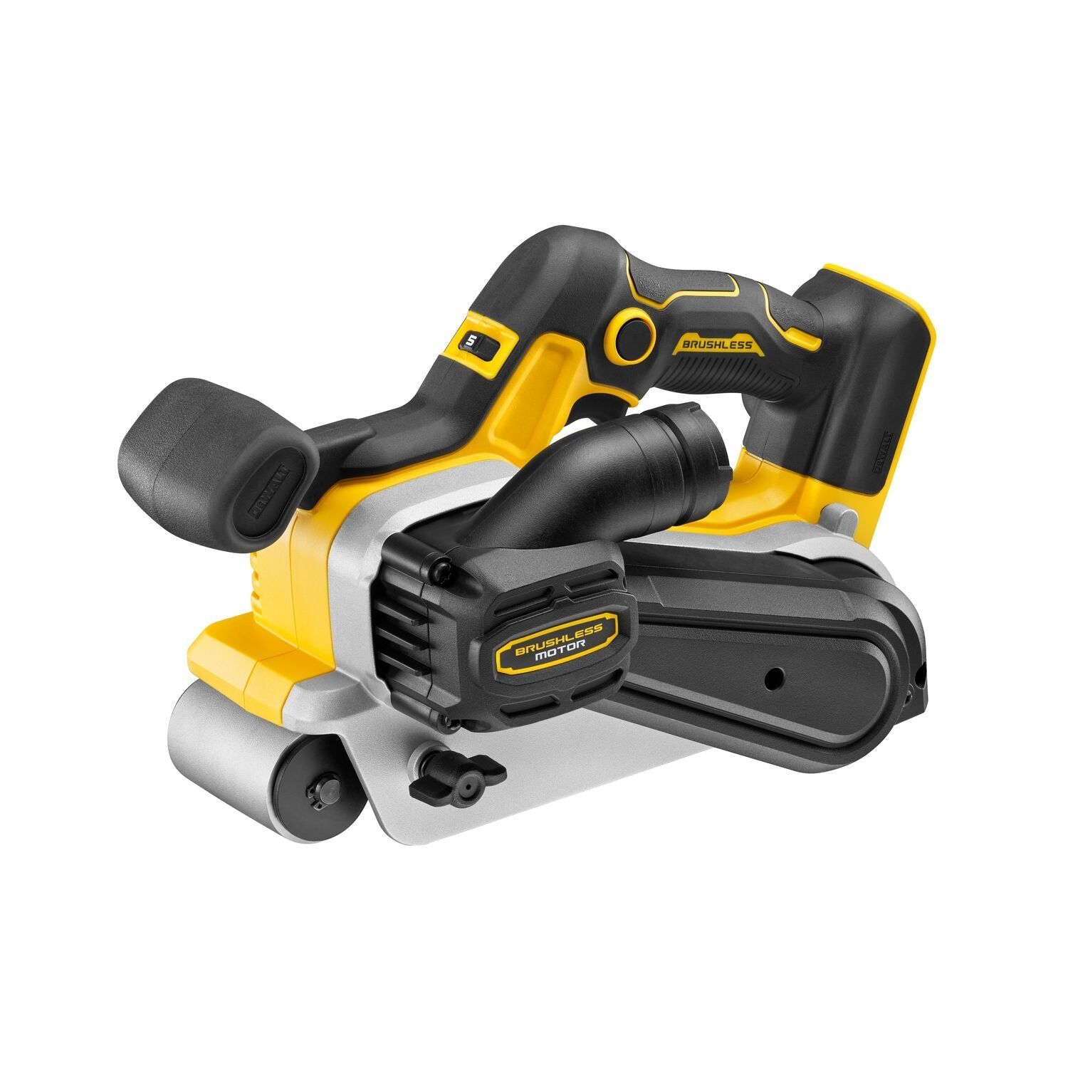 DeWALT DCW220NT Accu bandschuurmachine 75x533mm 18V XR Basic Body in TSTAK