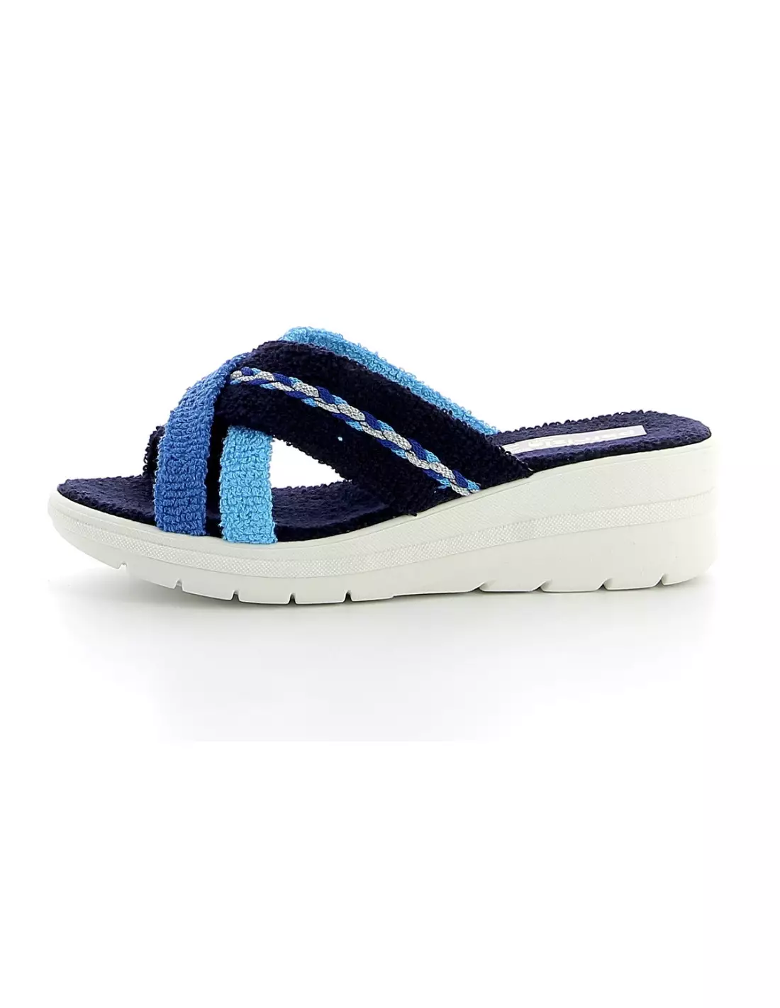 PATRIZIA PATRINITI MIX MARINE - Mules & sabots Marine