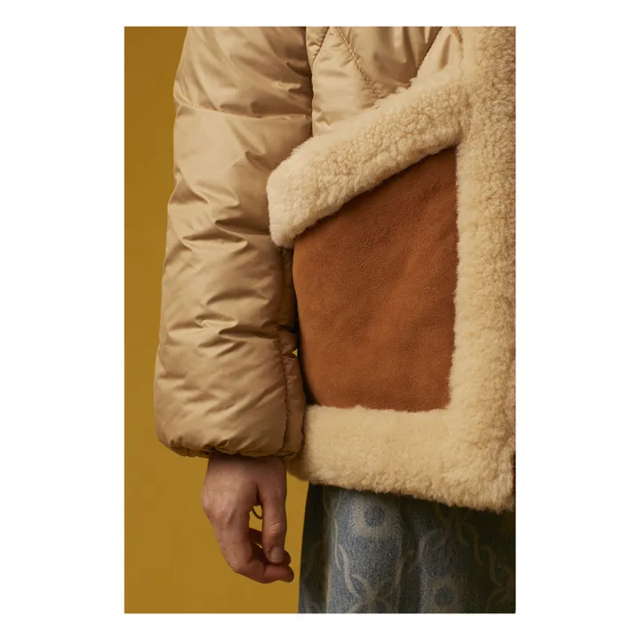 Tressé Veste Matelassée Dolia | Beige