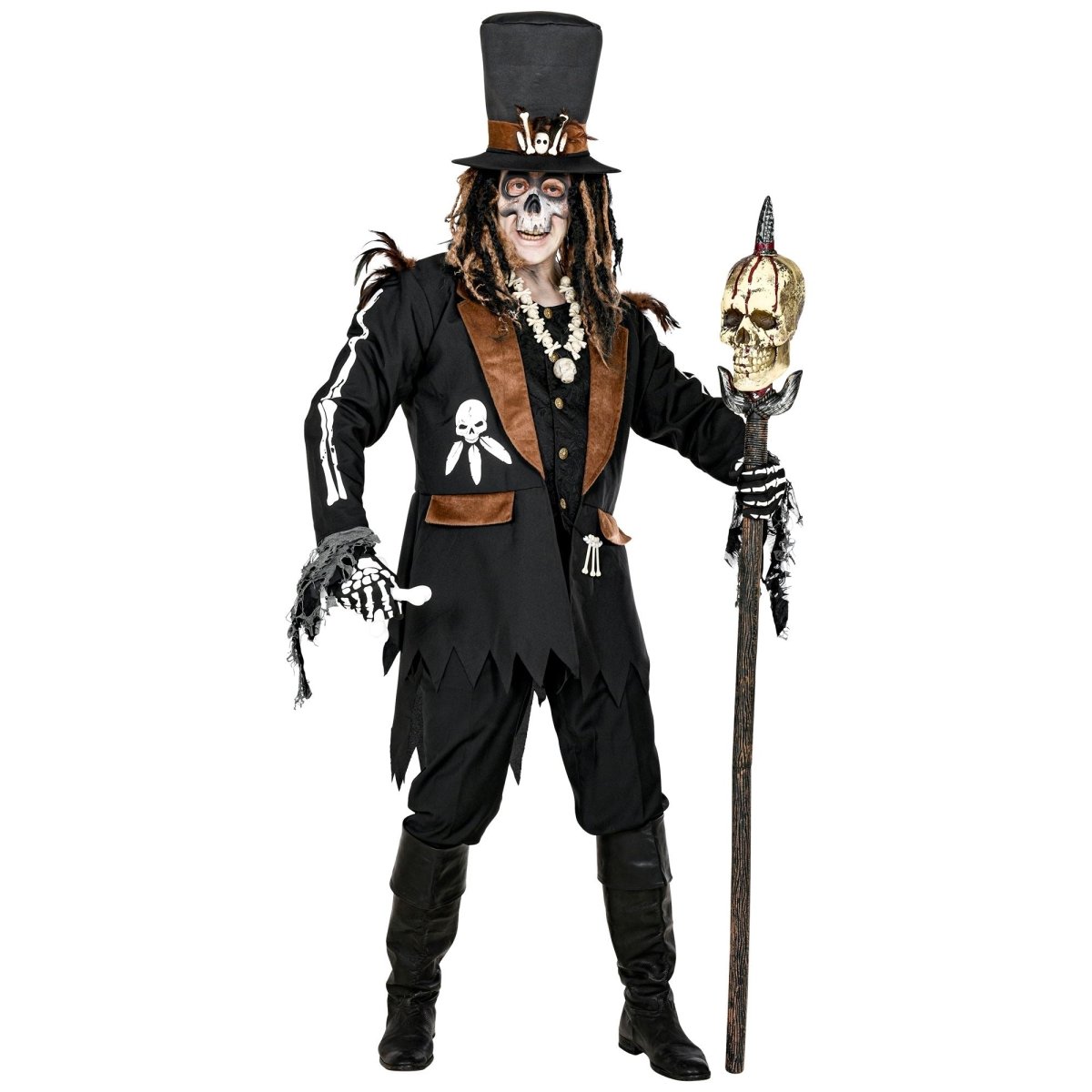 Halloween Kostuum Heren Voodoo 3 delig