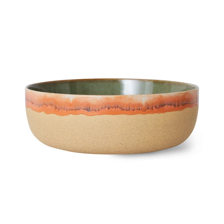 HKliving - 70's Salatschale, Ø 26,5 cm, shore