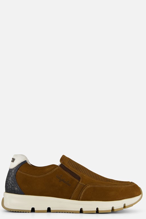 Australian Eagle Instappers cognac Nubuck