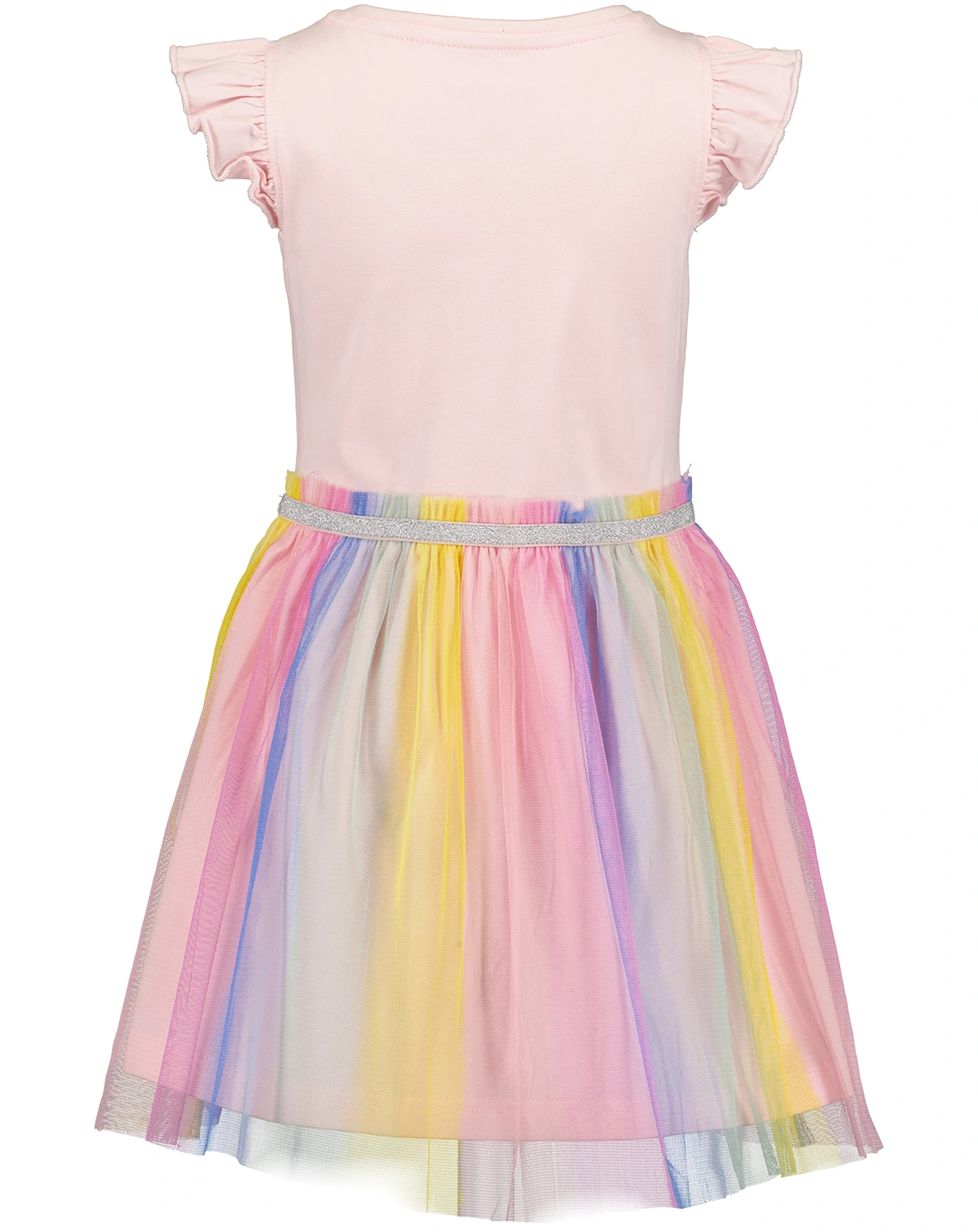 Shirtkleid MINI RAINBOW mit Tüllrock in rosa