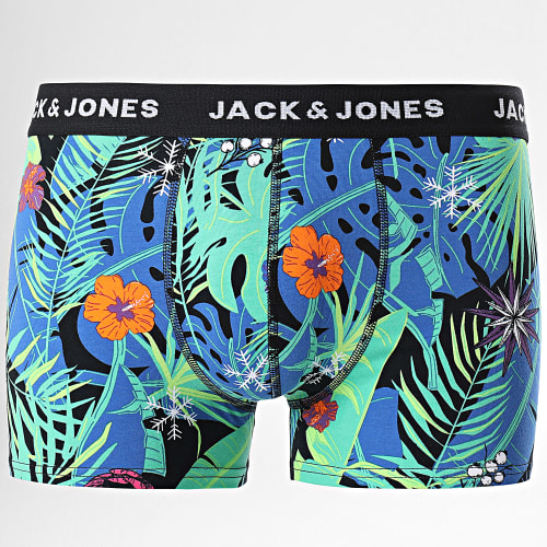 Lot De 7 Boxers Flower Mix Noir Bleu Marine Vert Floral