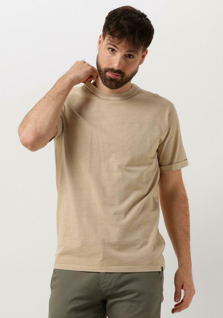 DSTREZZED beige dstrezzed t-shirt ds_nick tee