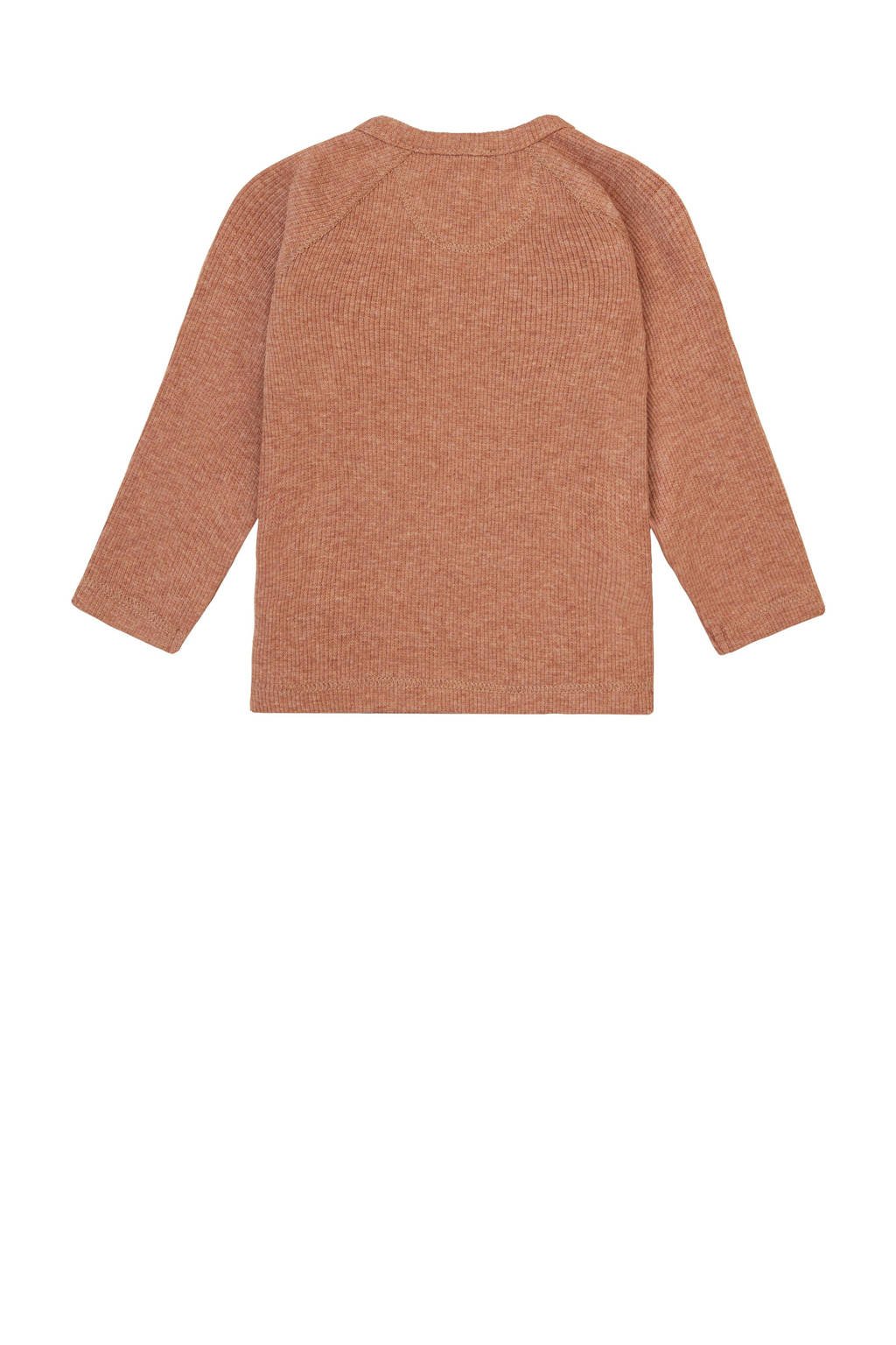 Noppies baby longsleeve Nanyuki met katoen oudroze