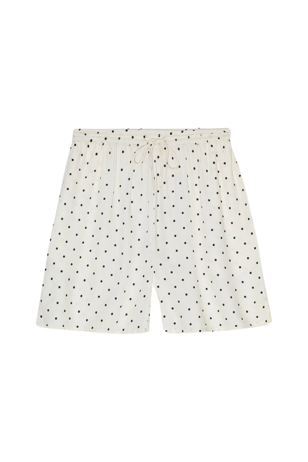Moshi Moshi Mind  Dotted liana shorts - ecru/black dots