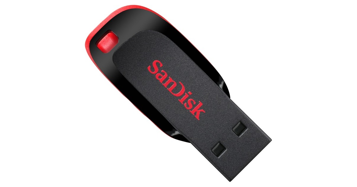 SanDiskBlade 16 GB usb-stick  (Zwart, SDCZ50-016G-B35)