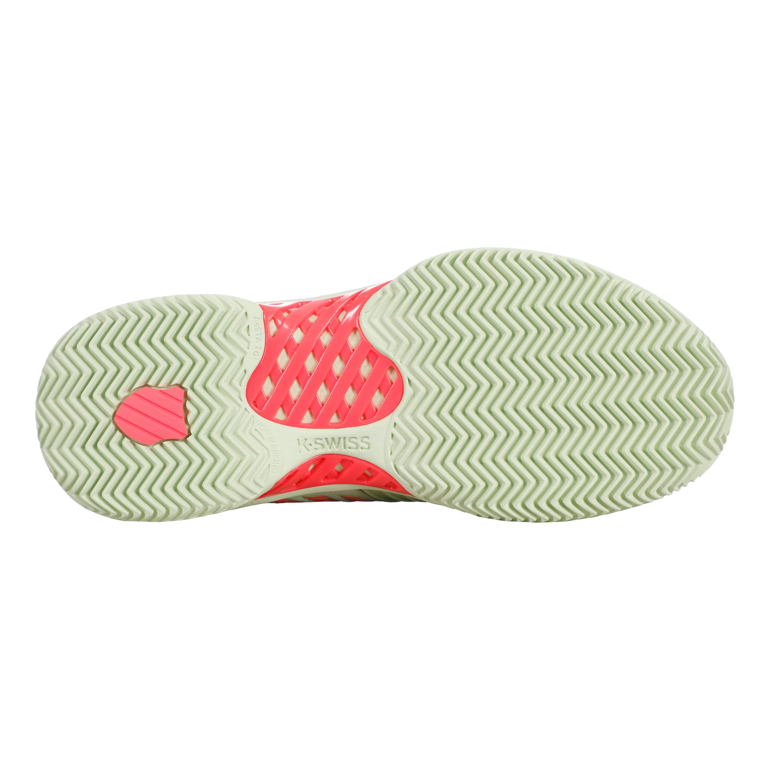 K-Swiss Express Light 3 Chaussure Terre Battue Femmes - Sauge, Corail