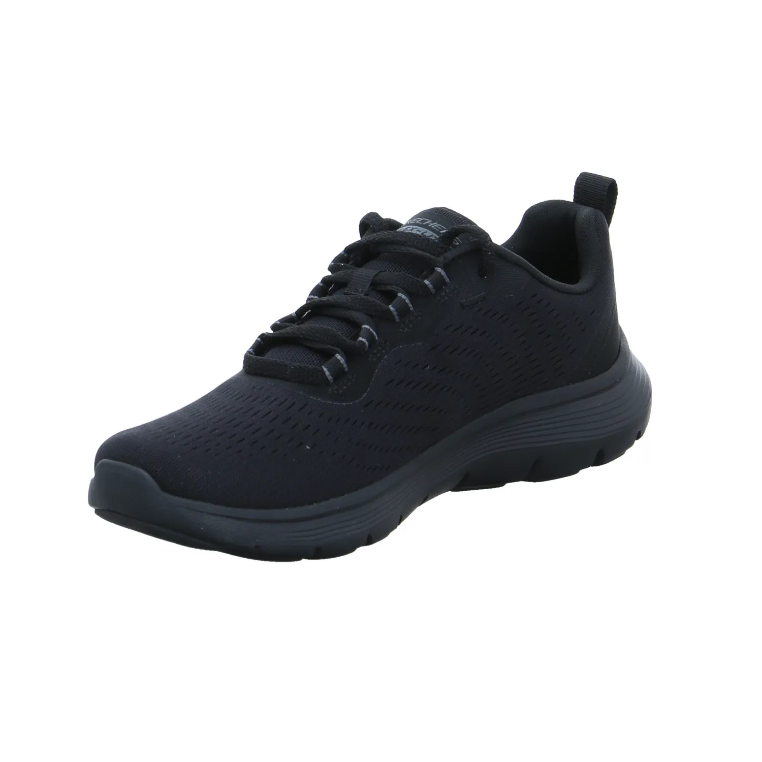 SKECHERS Sneaker Schwarz Textil