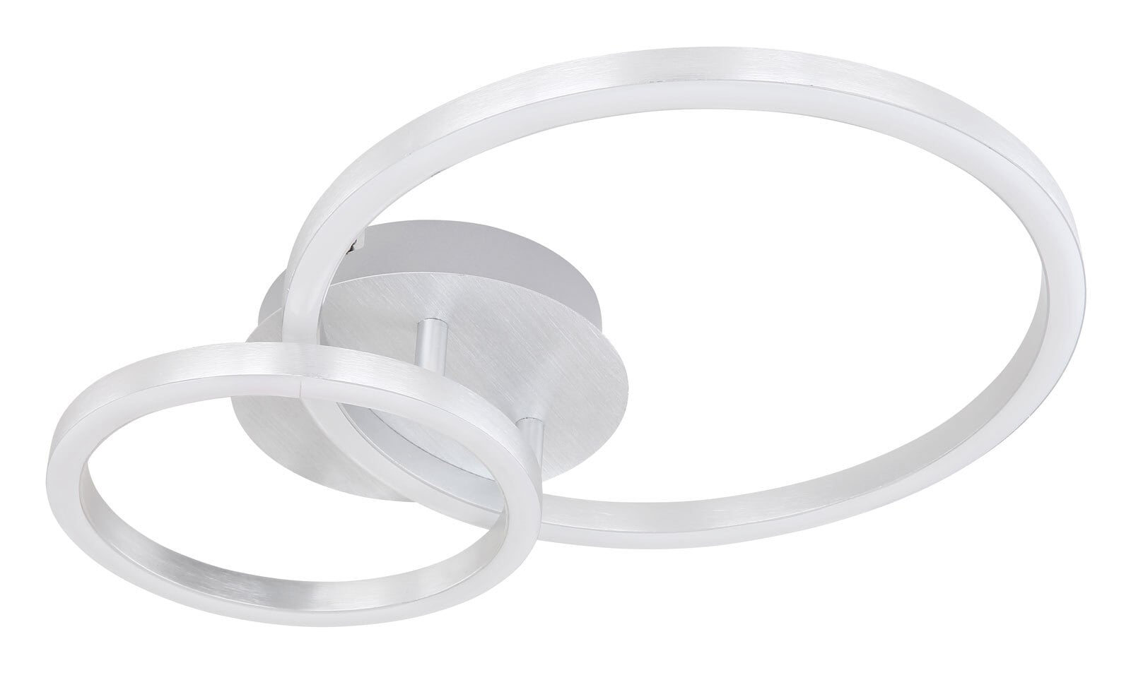 REGGY Deckenlampe weiß 67238-18, B/H/T: 42 x 7,5 x 30 cm, Kunststoff, Metall
