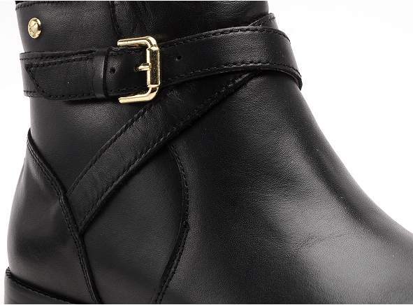 Pikolinos boots bottine plates femme w4d 8614 noir