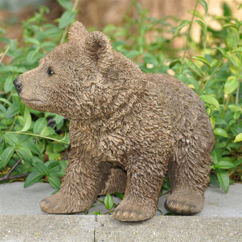 Dazikemo Dekofigur Gartenfigur Braunbär