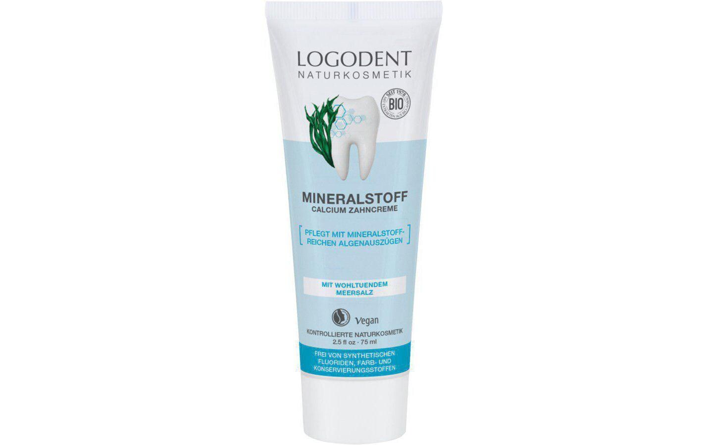 Zahncreme Mineralstoff Calcium 75 mlMilde Zahnpflege mit Meersalz