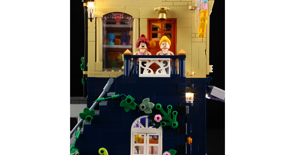 LumibricksTown Life - Gelato Store Constructiespeelgoed  (F9078)