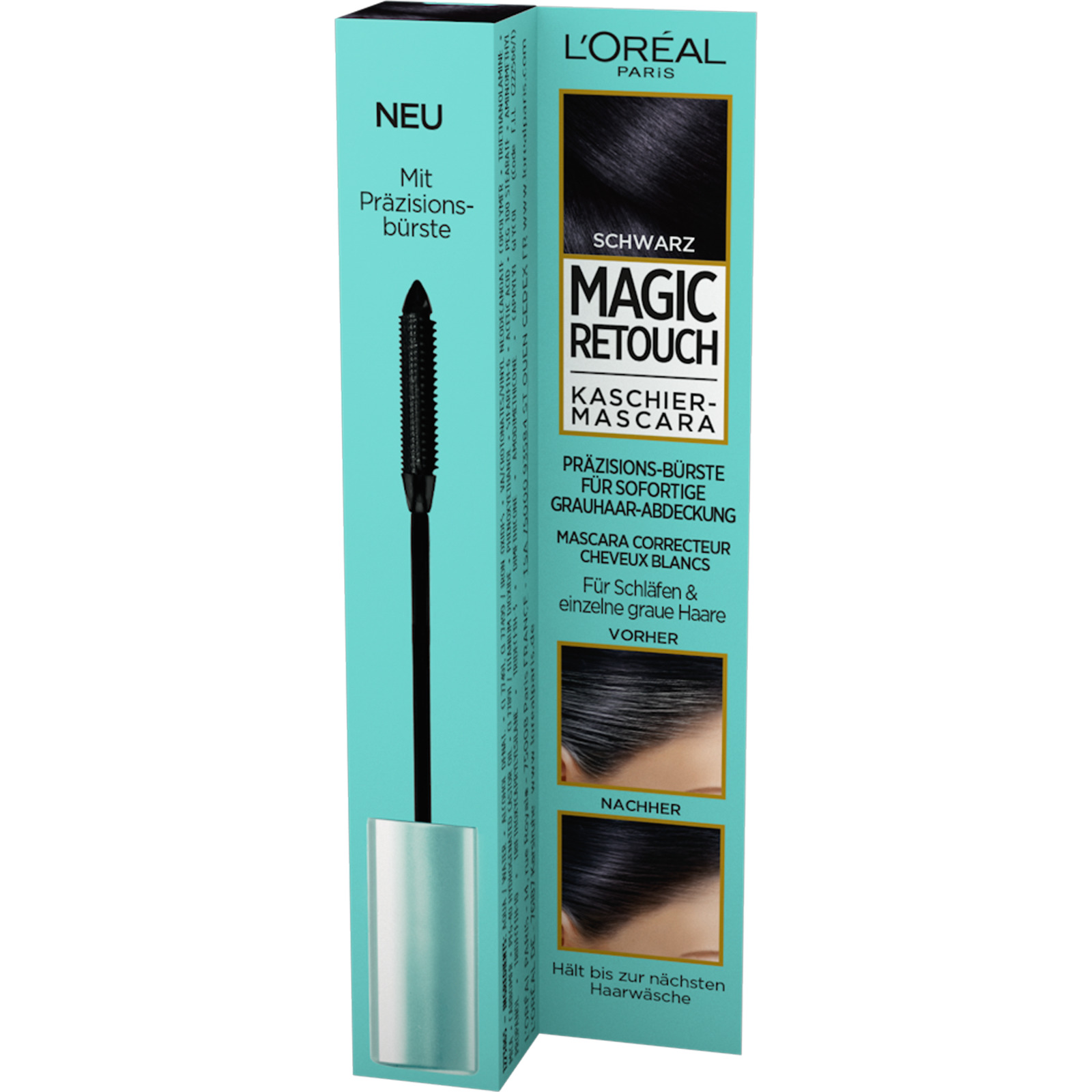 L'Oréal Magic Retouch Haarmaskara 3 braun-mittelbraun