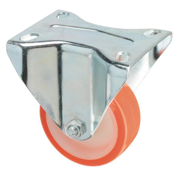 WOLFPACK Rueda Industrial Poliuretano Fija 125 mm. Af 11112332