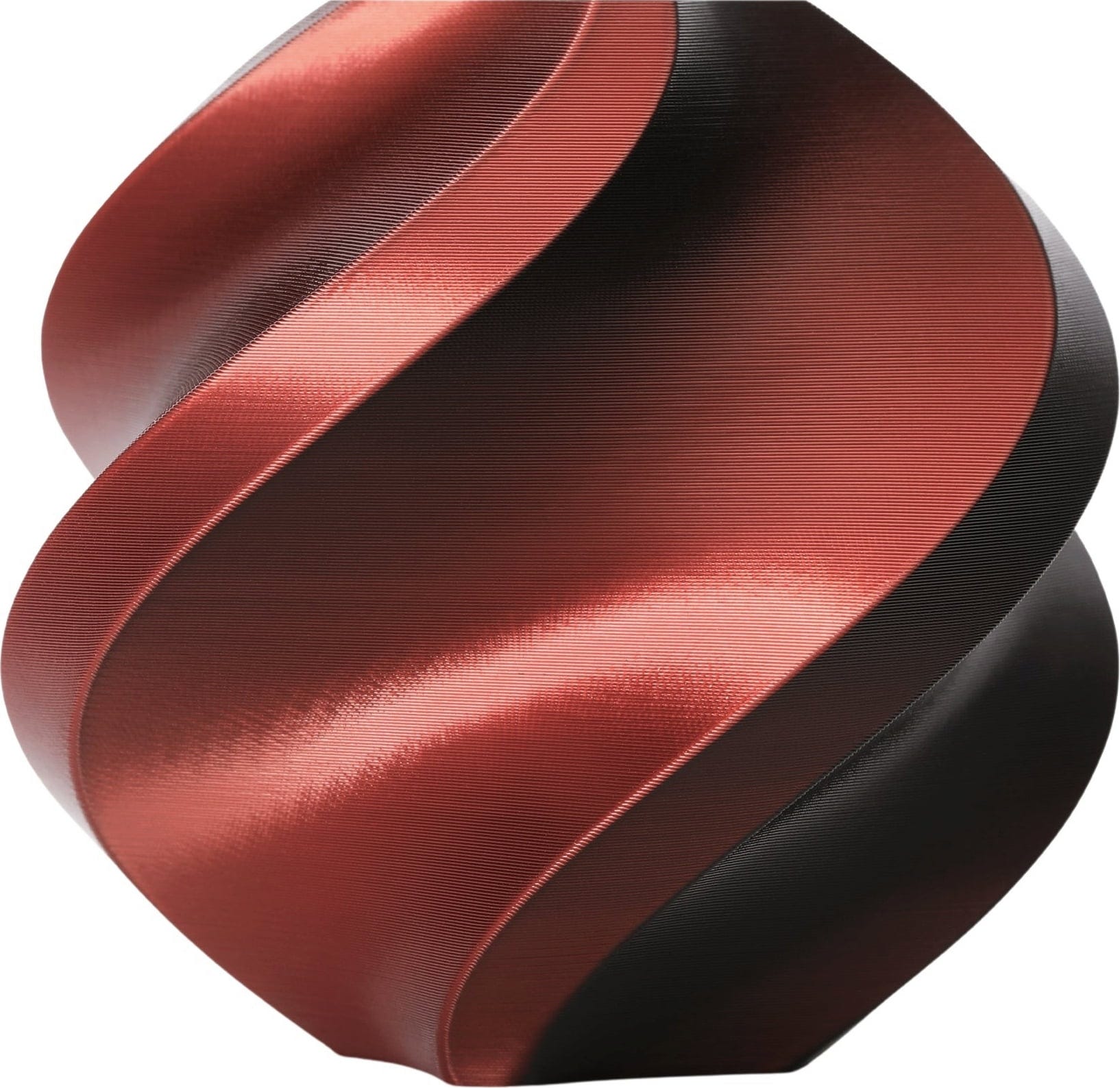 Bambu Lab  PLA Silk Dual Color Velvet Eclipse, Spule (1.000 g)    Seidiges PLA mit Hochglanz in Schwarz-Rot