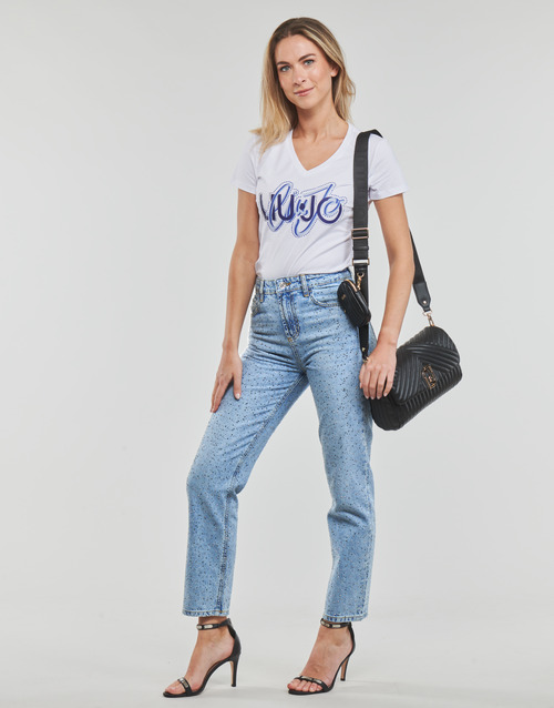 Liu Jo - PANT STRAIGHT FIT Azul