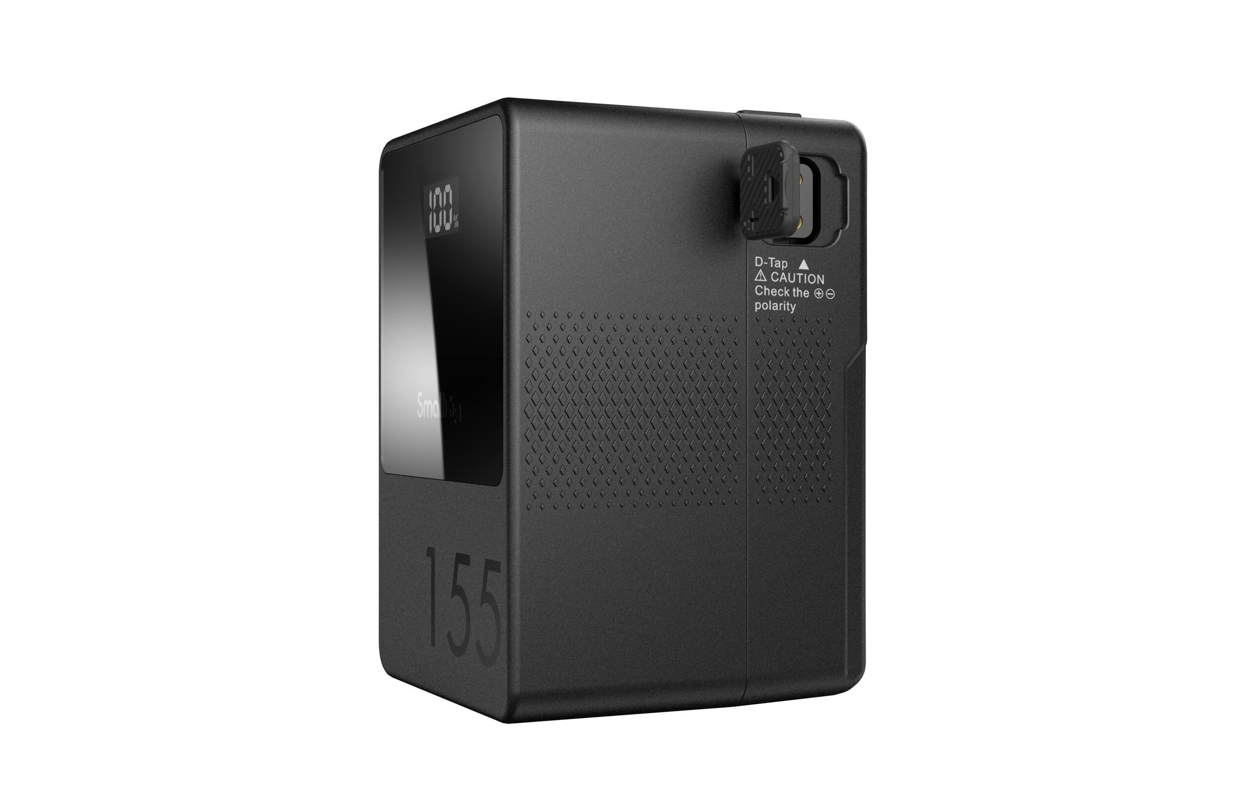 Videokamera-Akku VB155 Mini V-Mount<br>Leistungsstarker Mini V-Mount-Akku