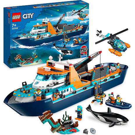 LEGO® City Polarudforskningsskib 60368