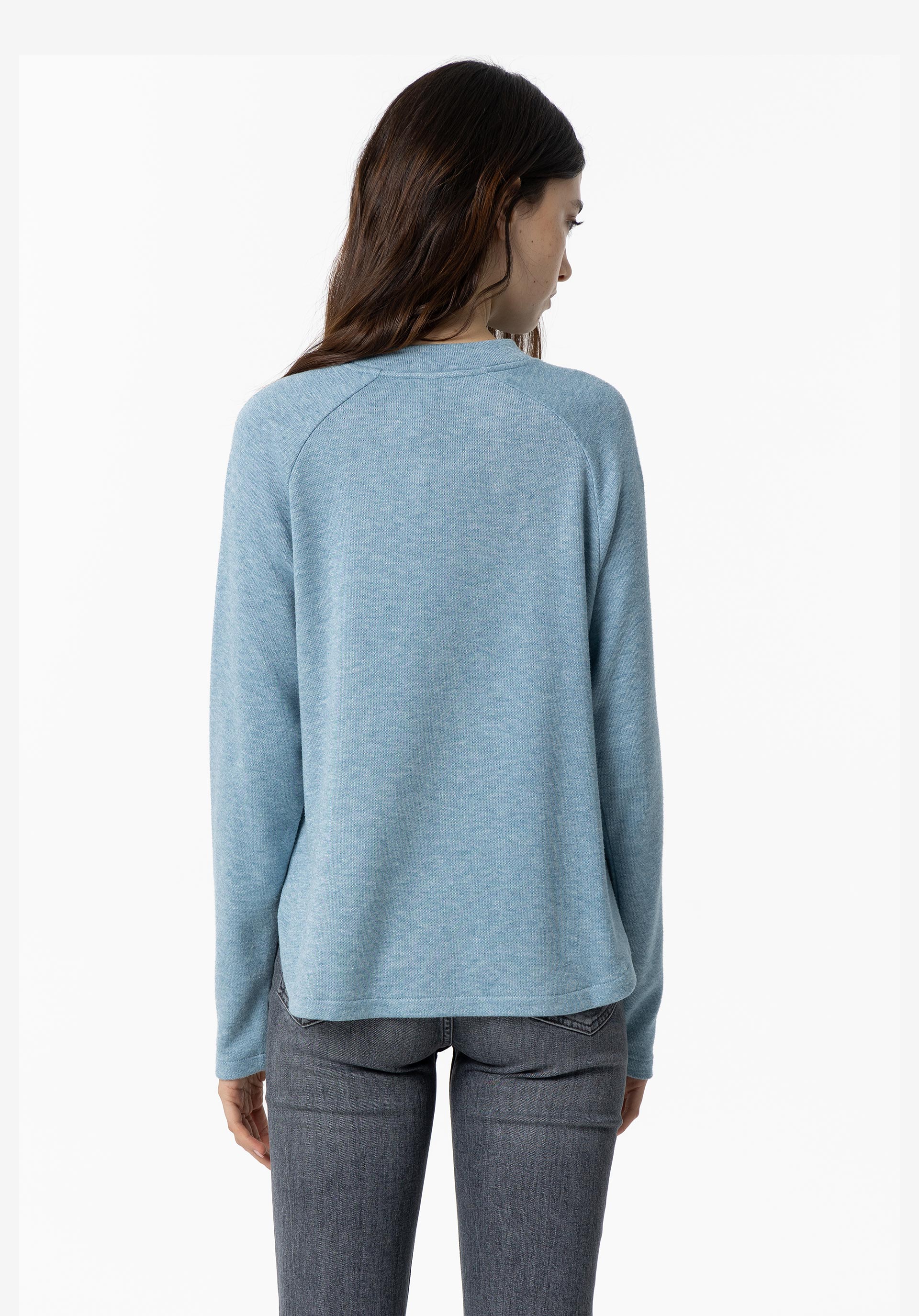 Sweatshirt com Estampado Frontal
