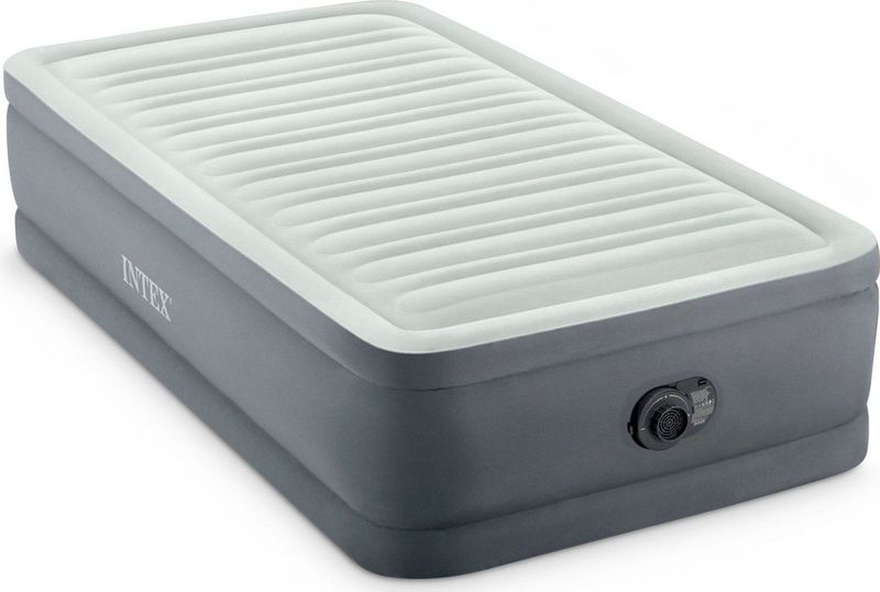Intex PremAire I luchtbed - Eenpersoons - Fiber Tech - 99 cm x 191 cm x 46 cm