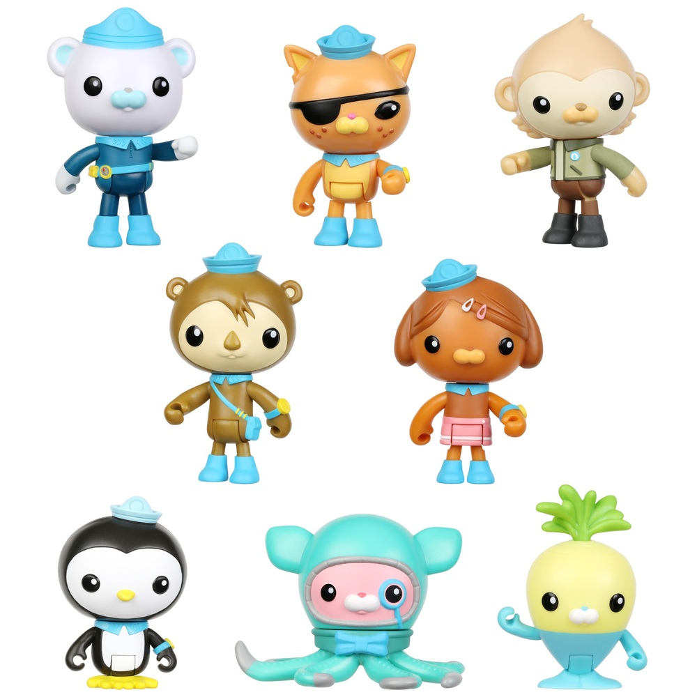 Octonauts Above & Beyond Spielfiguren 8er-Pack
