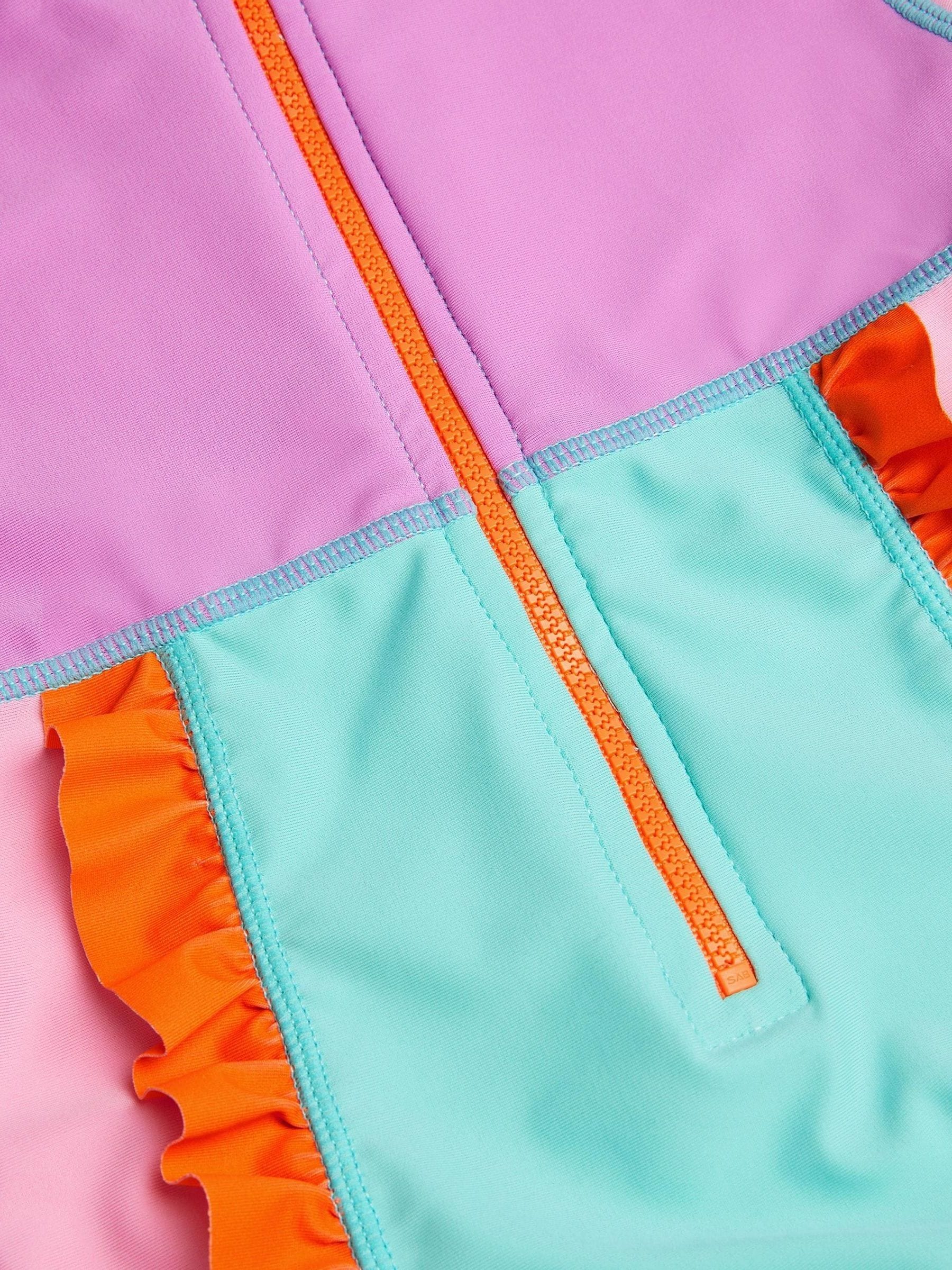 Monsoon Colourblock UPF50+ badpak met lange mouwen