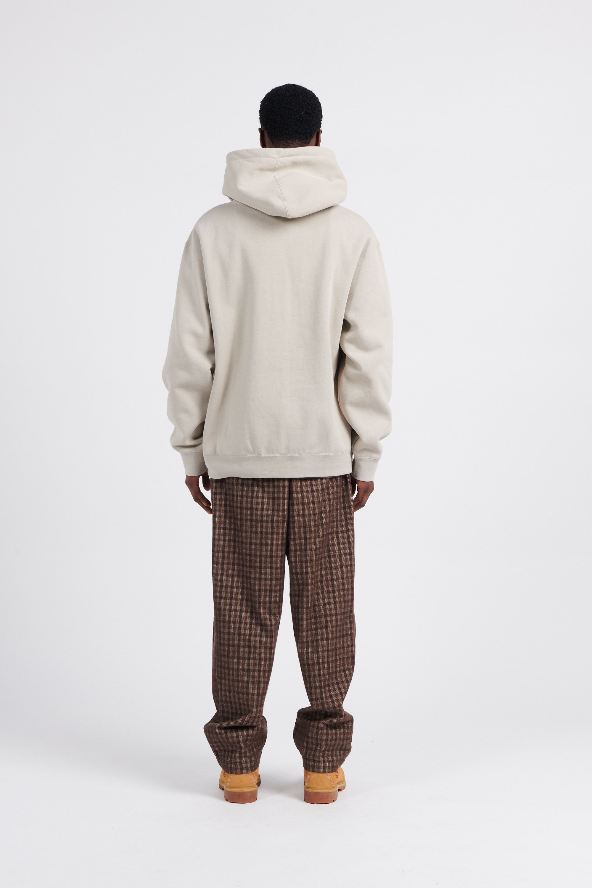 OBEY Hoodie lowercase Beige