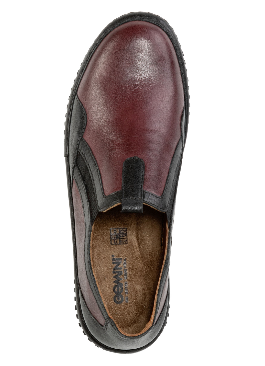 Gemini Slipper aus schattiertem Rind-Nappaleder