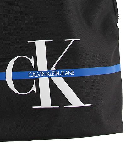 Calvin Klein Rygs?k - Monogram Stripe - Sort