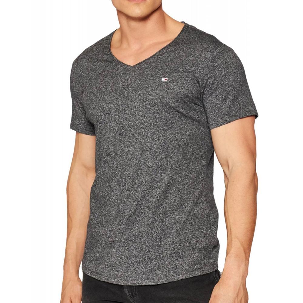 Tommy Hilfiger T-shirt Gris Homme Tommy Hilfiger Xslim Jaspe