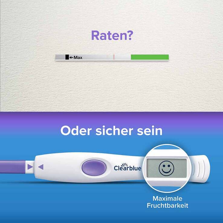 Clearblue Ovulationskit Fortschrittlich & Digital, 20 St