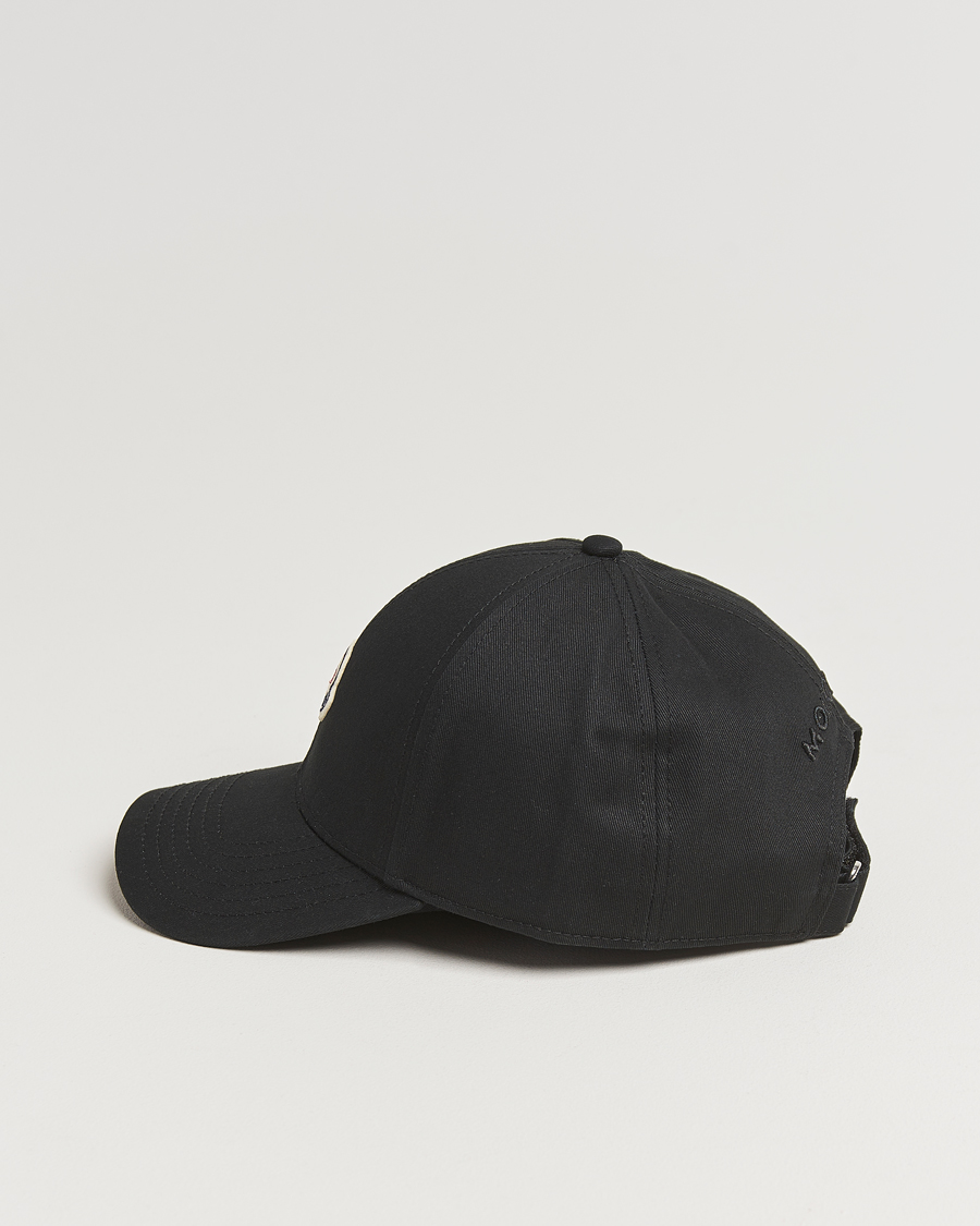 Moncler Logo Baseball Cap Black