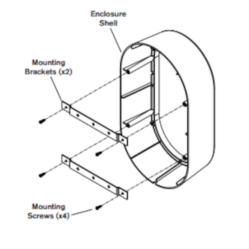 Electro-Voice SE-42 behuizingsset voor FM4.2