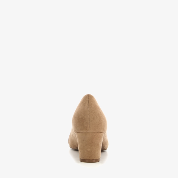Nova dames pumps met gesp taupe