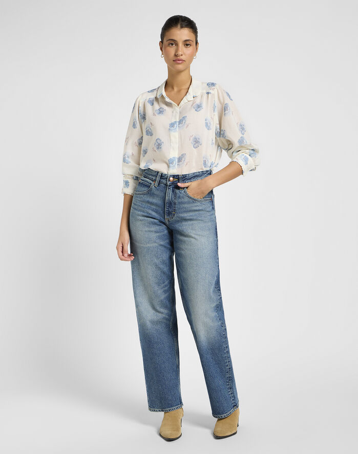 Lee SHIRRED BLOUSE Multi