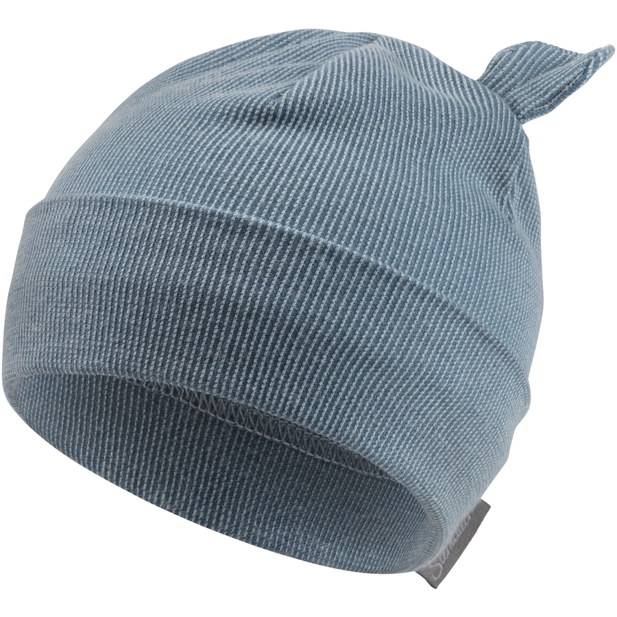 Sterntaler Beanie Ohren graublau